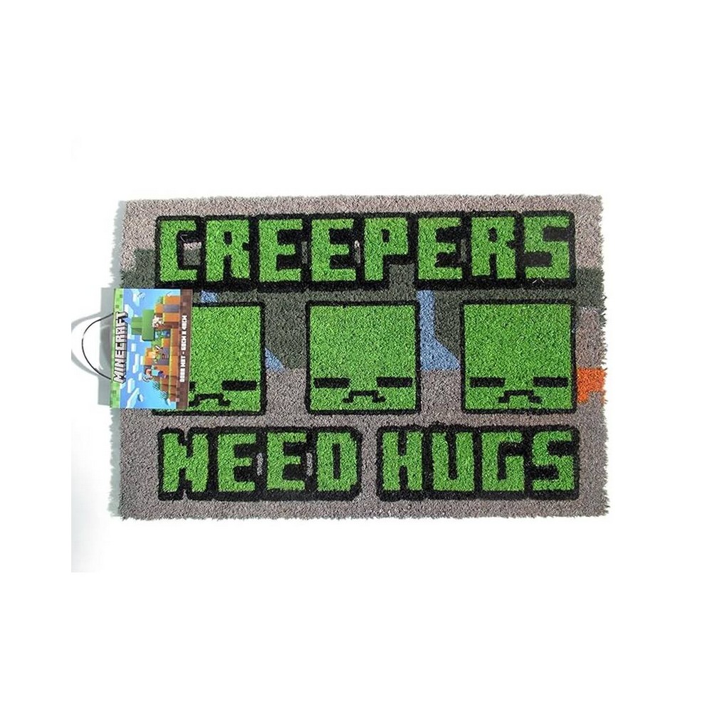 OTIRAČ MINECRAFT - CREEPERS NEED HUG - DOORMAT 