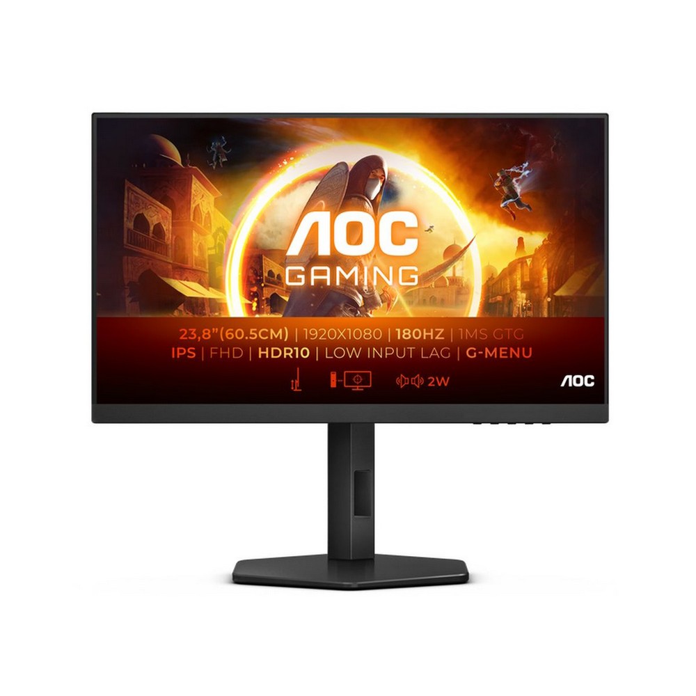 MONITOR AOC 23.8' IPS 24G4X BLACK 