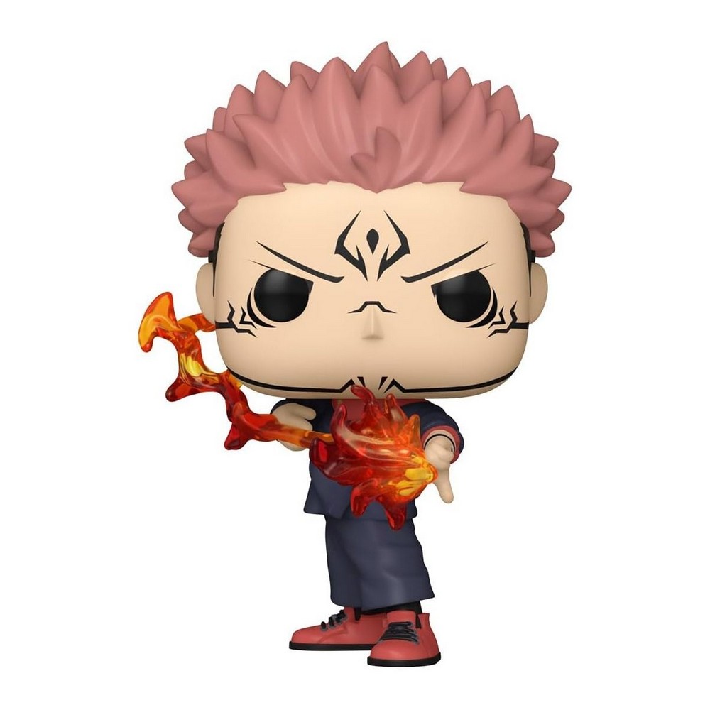 BOBBLE FIGURE ANIME - JUJUTSU KAISEN POP! - RYOMEN SUKUNA WITH FIRE ARROW #1887 