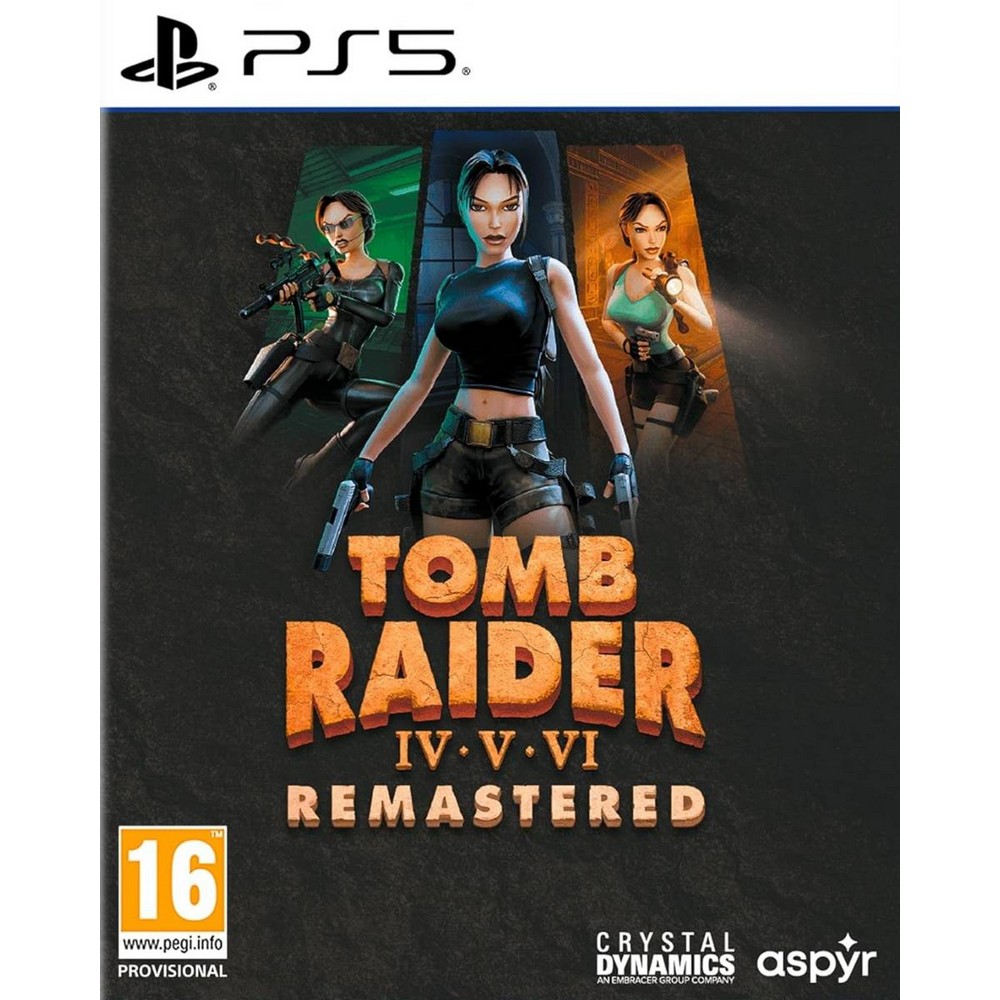 PS5 TOMB RAIDER IV-VI REMASTERED STARRING LARA CROFT 