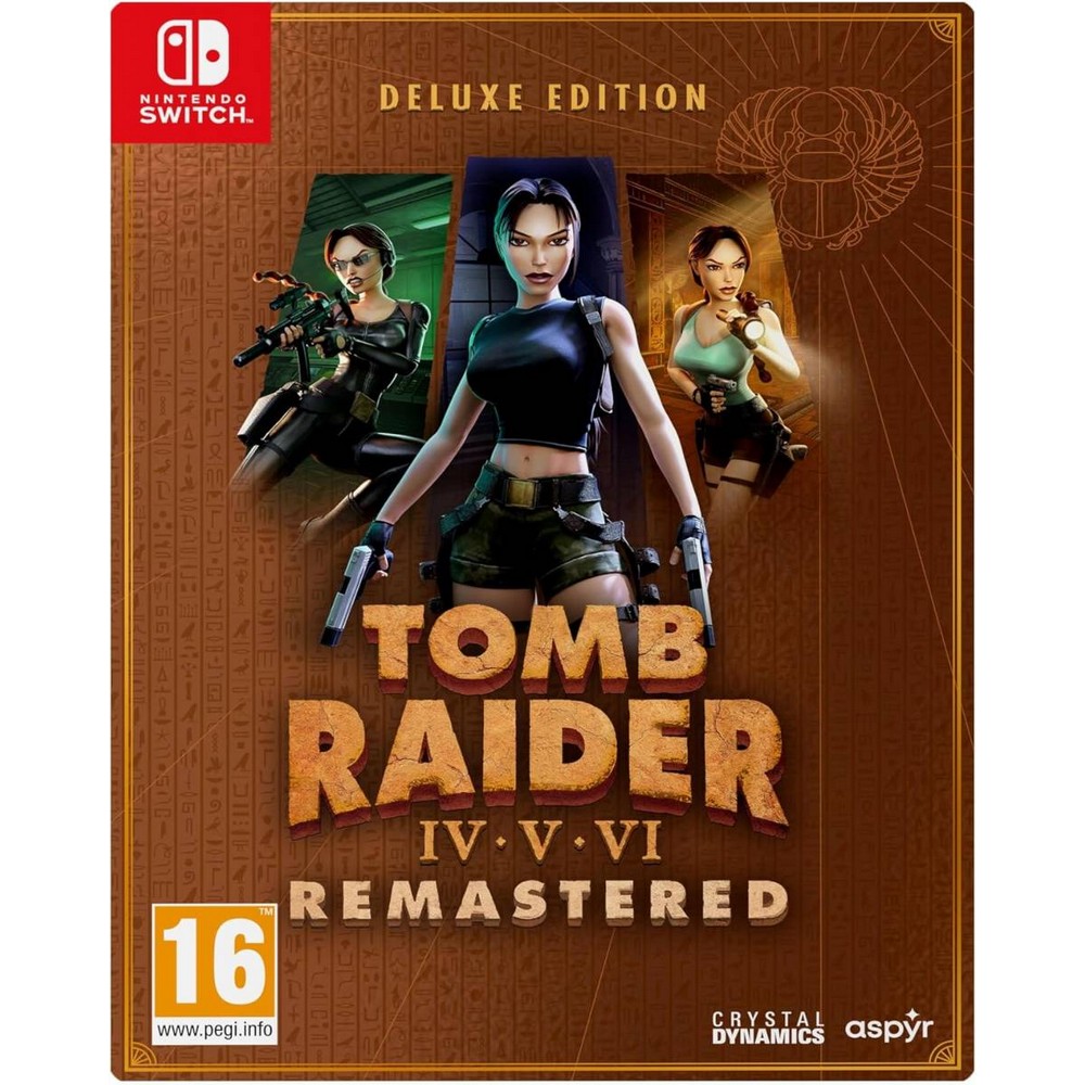 SWITCH TOMB RAIDER IV-VI REMASTERED STARRING LARA CROFT - DELUXE EDITION 