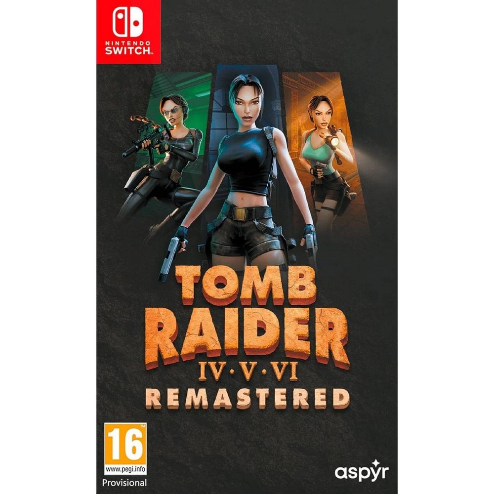 SWITCH TOMB RAIDER IV-VI REMASTERED STARRING LARA CROFT 