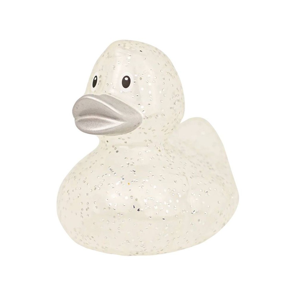 LILALU PATKICA - GLITTER SILVER - RUBBER DUCK 