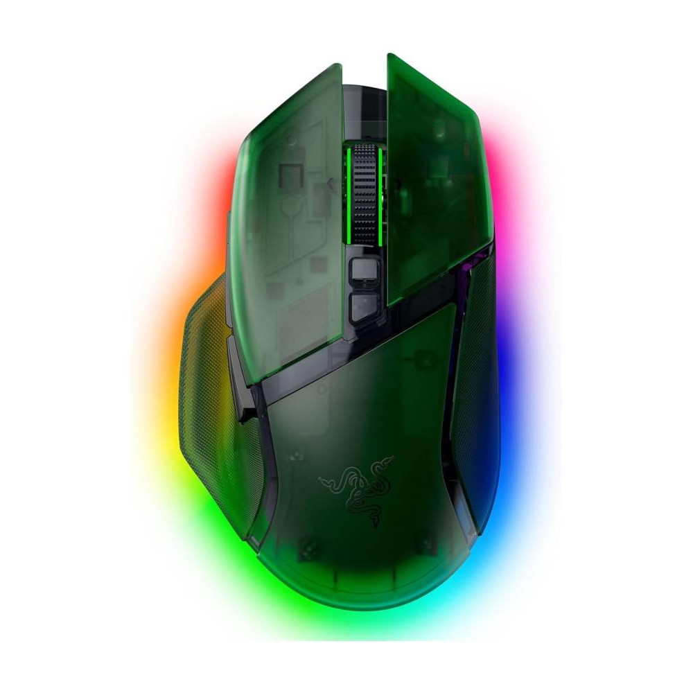 MIŠ RAZER BASILISK V3 PRO 35K WIRELESS - PHANTOM GREEN EDITION 