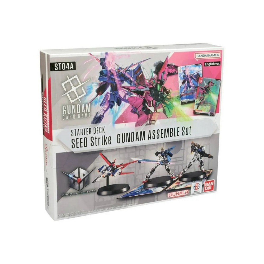 DRUŠTVENA IGRA - GUNDAM - TCG SEED STRIKE ASSEMBLE SET STARTER DECK 