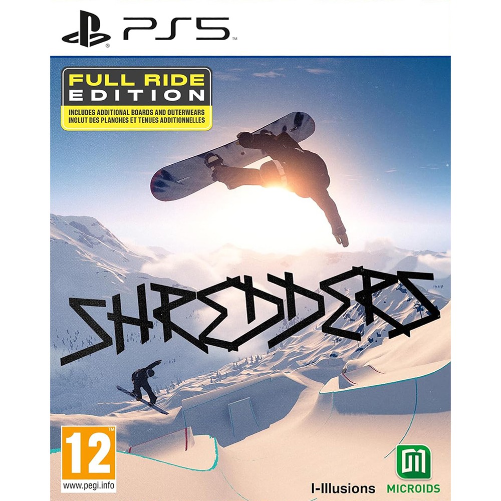 PS5 SHREDDERS - FULL RIDE EDITION 