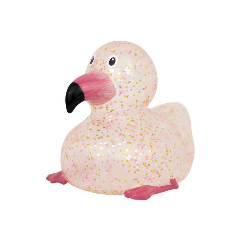 LILALU PATKICA - GLITTER FLAMINGO - RUBBER DUCK 