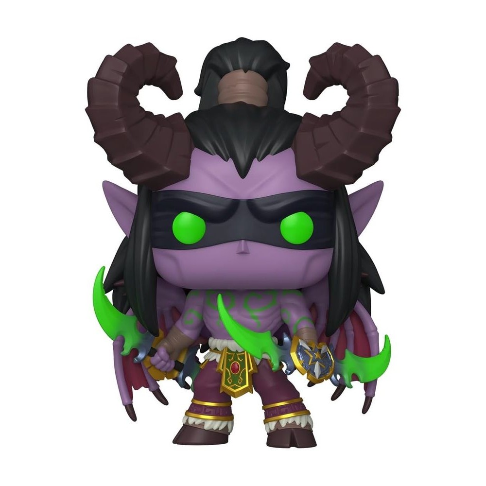 BOBBLE FIGURE GAMES - WORLD OF WARCRAFT POP! - ILLIDAN 9CM 
