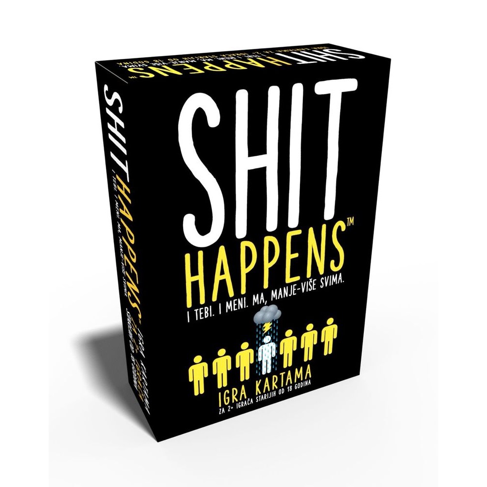 DRUŠTVENA IGRA SHIT HAPPENS -  CARD GAME 