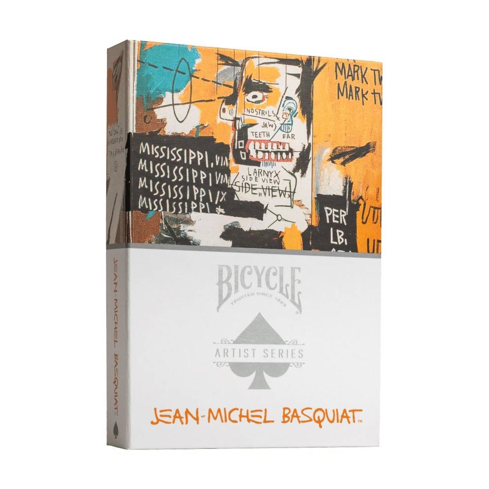 KARTE BICYCLE ARTIST SERIES - JEAN MICHAEL BASQUIAT - PLAYING CARDS 
