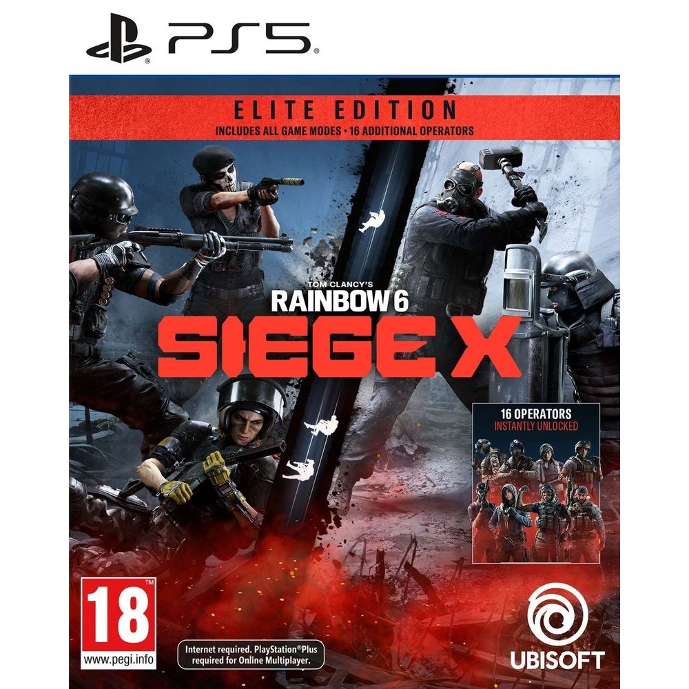 PS5 TOM CLANCYS RAINBOW SIX - SIEGE - ELITE EDITION 