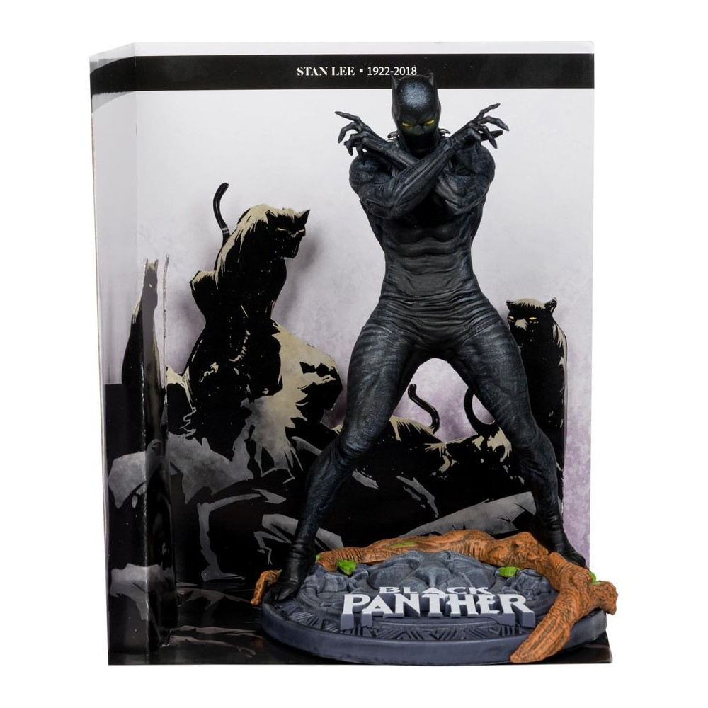 STATUE MARVEL COLLECTION - MARVEL KNIGHTS 4 - BLACK PANTHER 18CM 