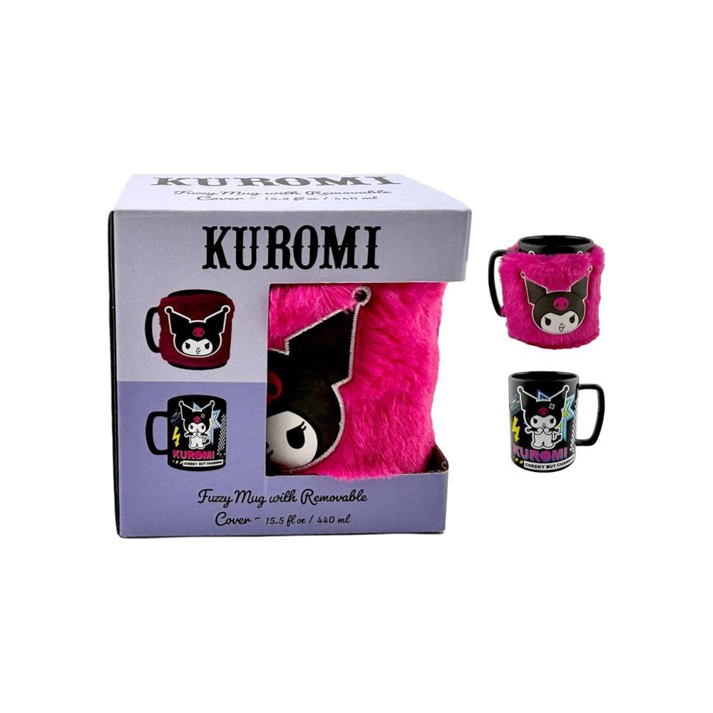 ČUPAVA ŠOLJA - KUROMI FUZZY MUG 