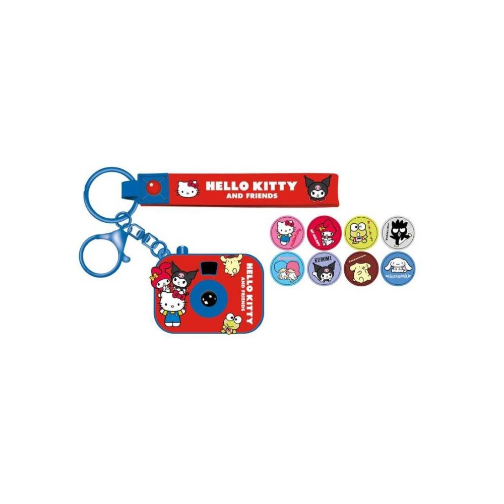 PRIVEZAK HELLO KITTY AND FRIENDS - PROJECTOR KEYCHAIN 