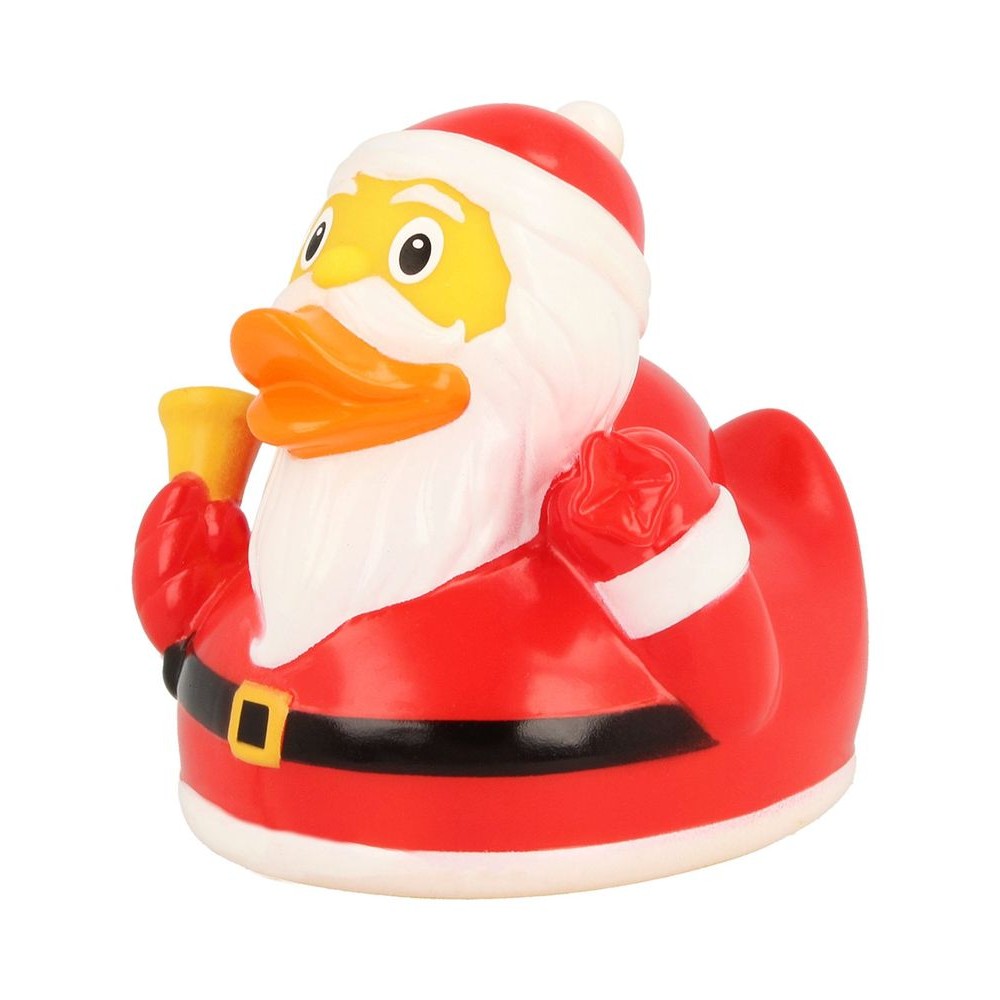 LILALU PATKICA - SANTA CLAUS - RUBBER DUCK 9CM 