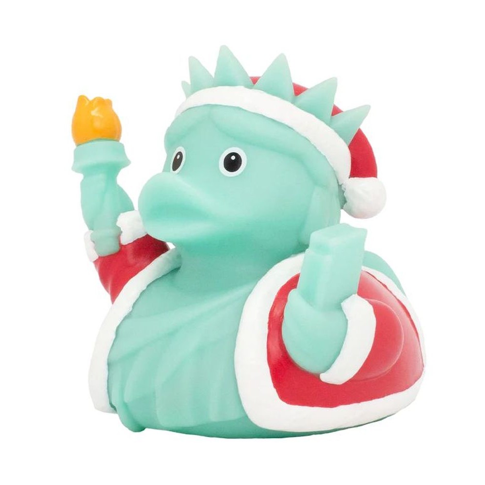 LILALU PATKICA - CHRISTMAS STATUE OF LIBERTY - RUBBER DUCK 9CM 