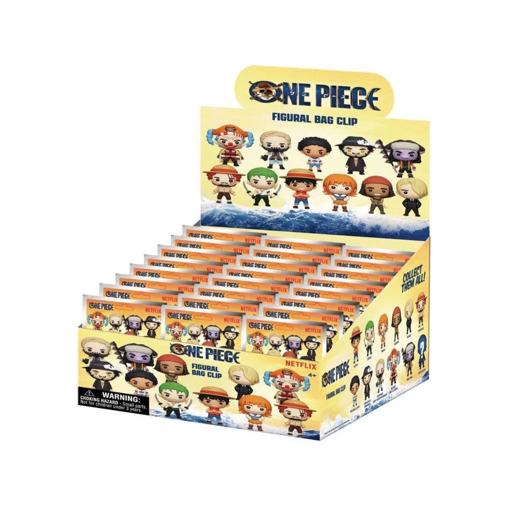 PRIVEZAK ONE PIECE CLIPS NETFLIX SERIES 1 - BAG CLIPS 