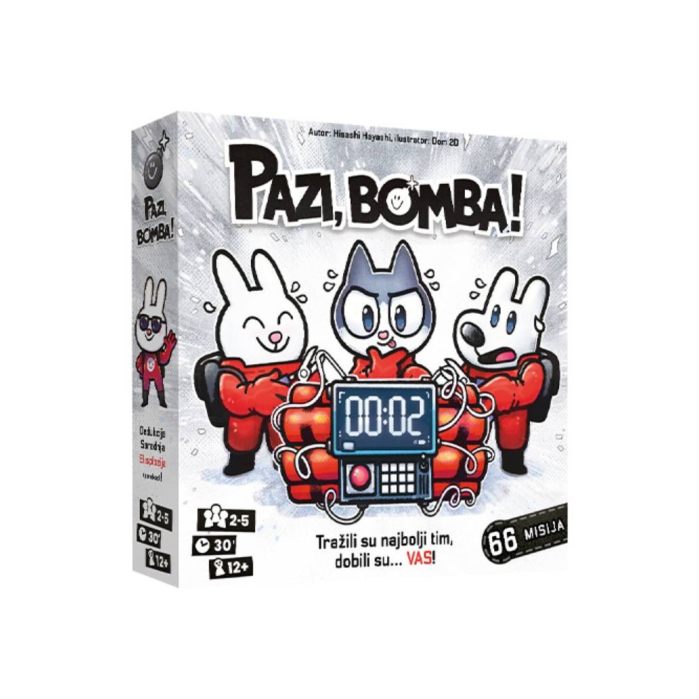 BOARD GAME PAZI BOMBA 