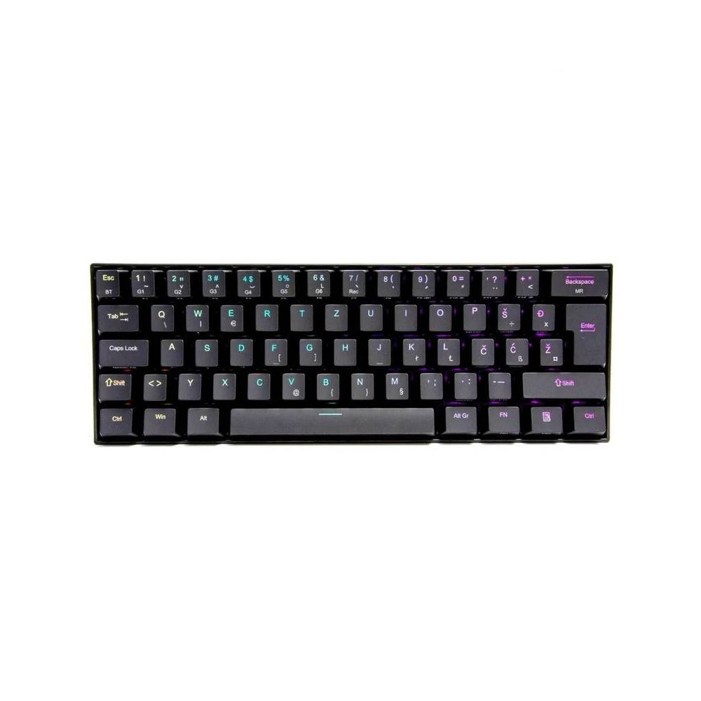 TASTATURA REDRAGON DRACONIC K530 YU RGB PRO BLUETOOTH BROWN SWITCH - BLACK MEHAN 