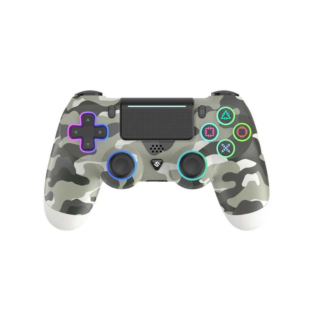 GAMEPAD SPAWN - PLAYPRO 4 WIRELESS CONTROLLER GREY CAMO ANDROID IOS PC PLAYSTATI 