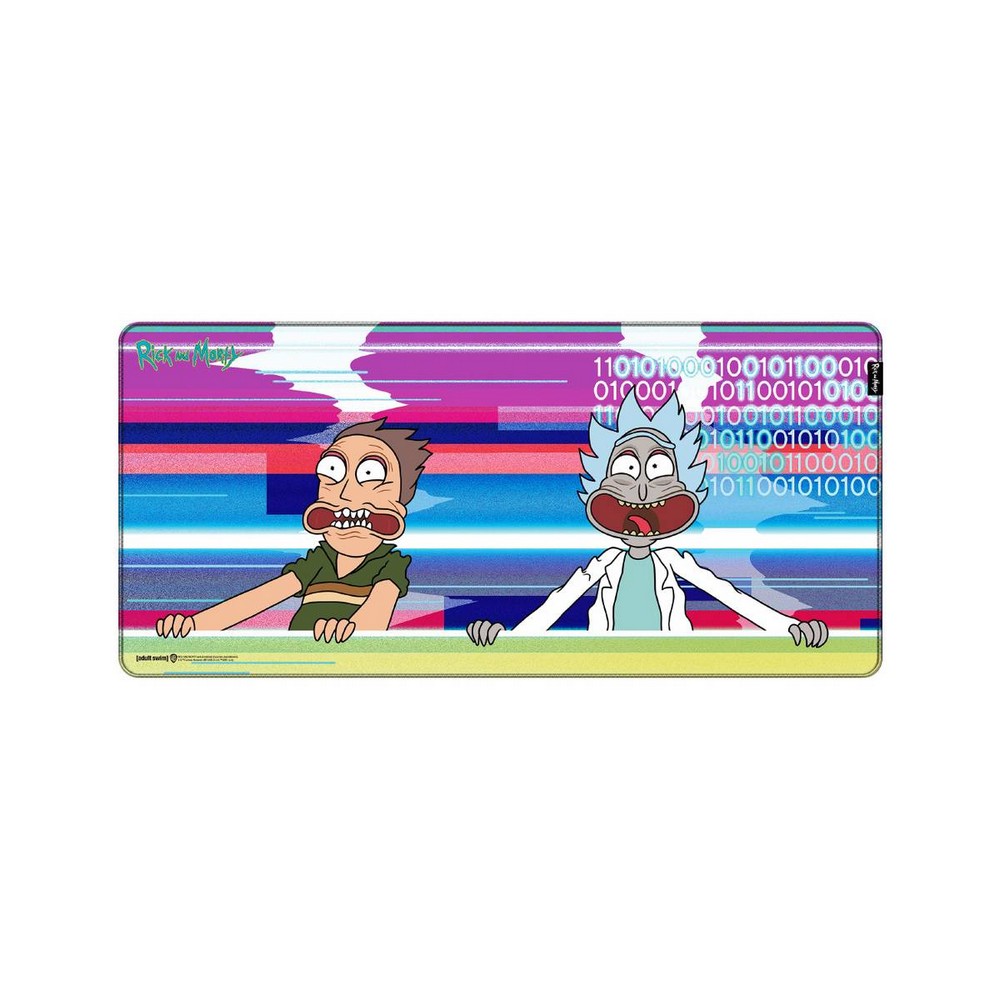 PODLOGA RICK AND MORTY - GLITCHED - XL MOUSEPAD 
