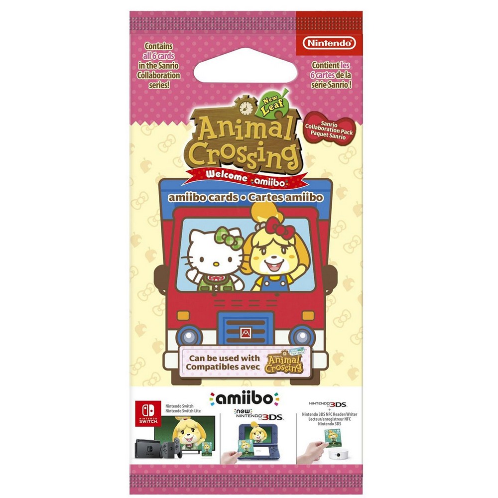 AMIIBO CARD ANIMAL CROSSING NEW LEAF - SANRIO 