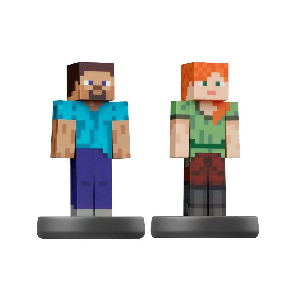 AMIIBO SUPER SMASH BROS - STEVE & ALEX 