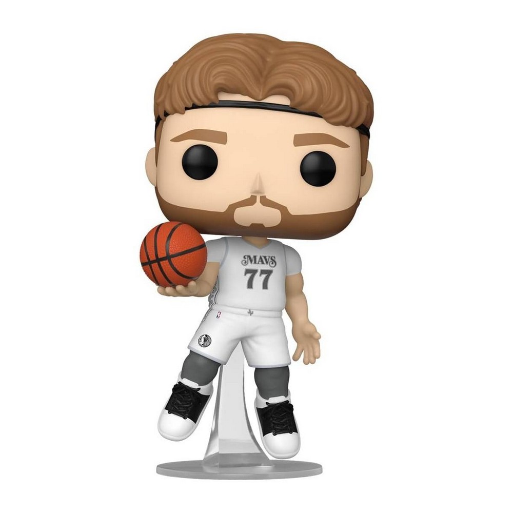 BOBBLE FIGURE BASKETBALL NBA - DALLAS MAVERICKS POP! - LUKA DONCIC #204 (CITY ED 