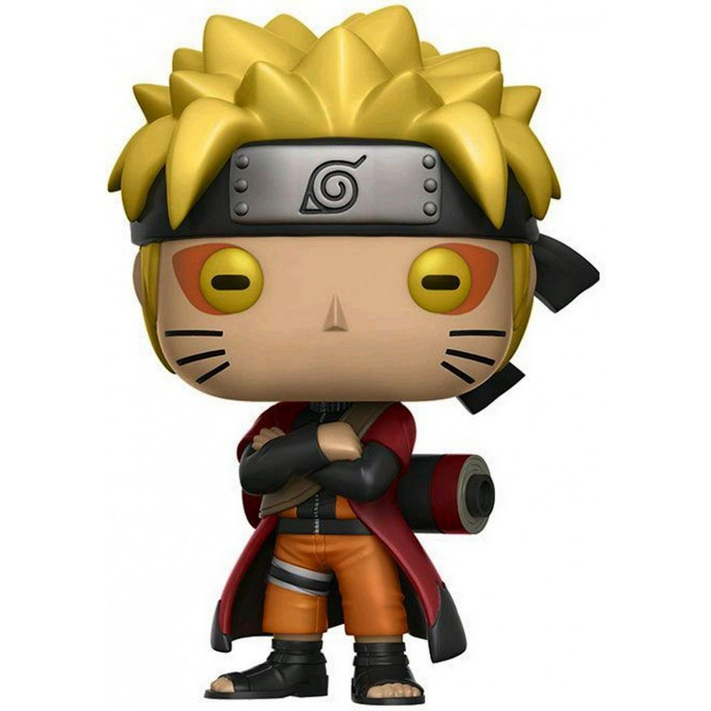 BOBBLE FIGURE ANIME - NARUTO SHIPPUDEN POP! - NARUTO - SAGE MODE 9CM 
