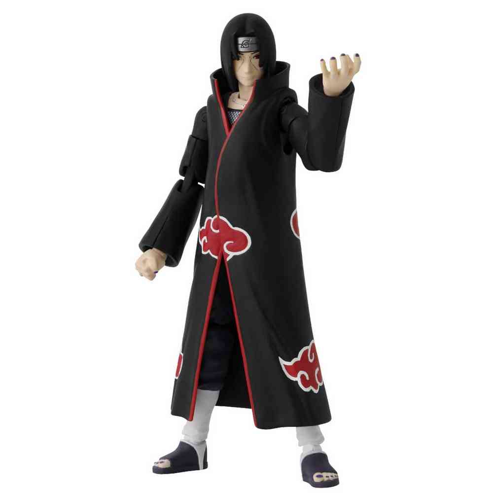 ACTION FIGURE NARUTO SHIPPUDEN - ANIME HEROES - UCHIHA ITACHI 
