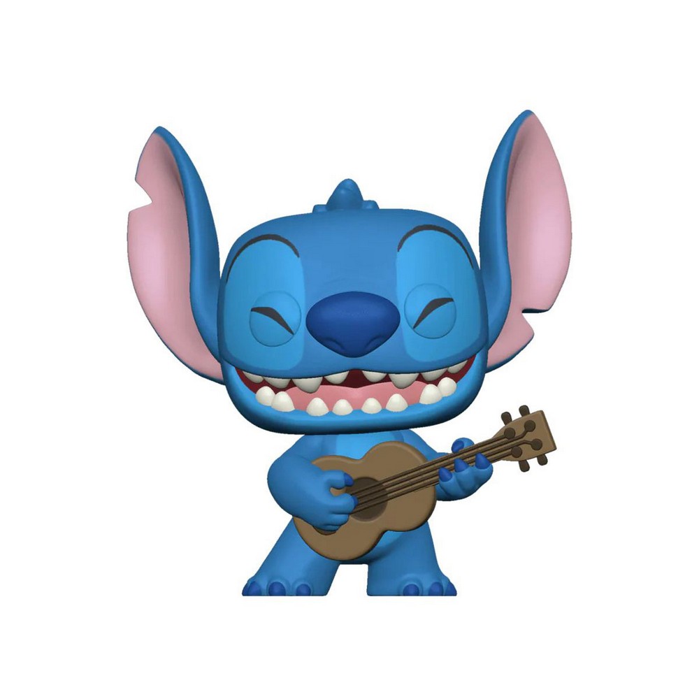 BOBBLE FIGURE DISNEY - LILO & STITCH POP! - STITCH WITH UKELELE 9CM 