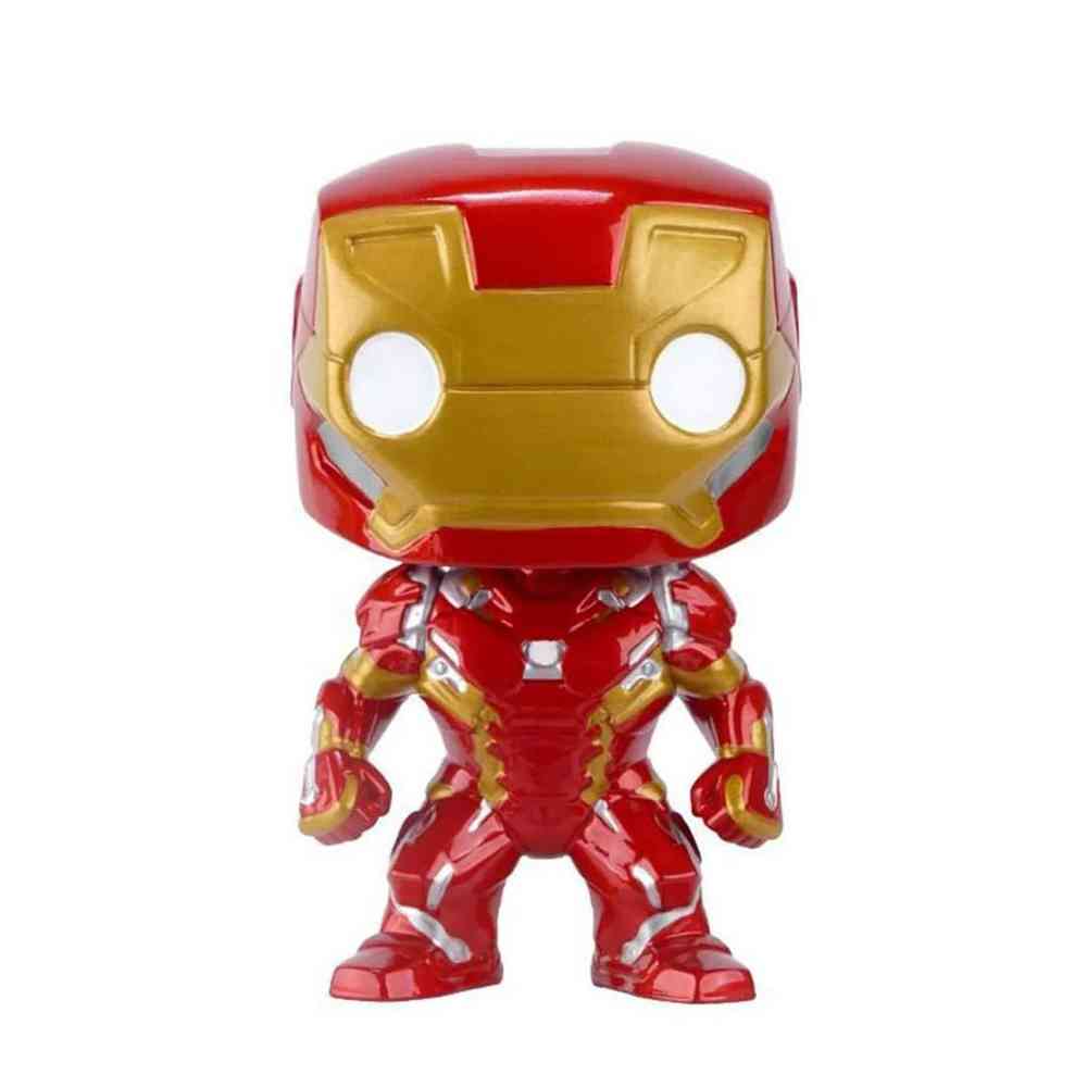 BOBBLE FIGURE MARVEL - CAPTAIN AMERICA CIVIL WAR POP! - IRON MAN 
