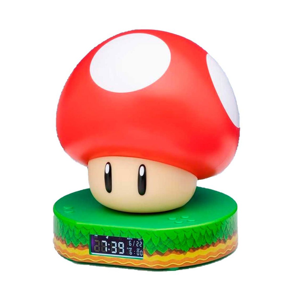 ALARM SAT PALADONE SUPER MARIO - SUPER MUSHROOM 