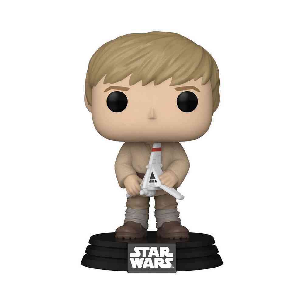 BOBBLE FIGURE STAR WARS - OBI-WAN KENOBI POP! - YOUNG LUKE SKYWALKER 