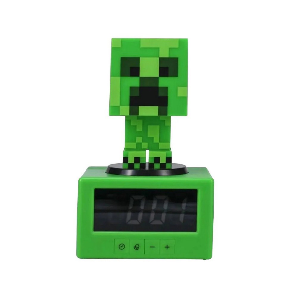 SAT PALADONE MINECRAFT - CREEPER - ALARM CLOCK 