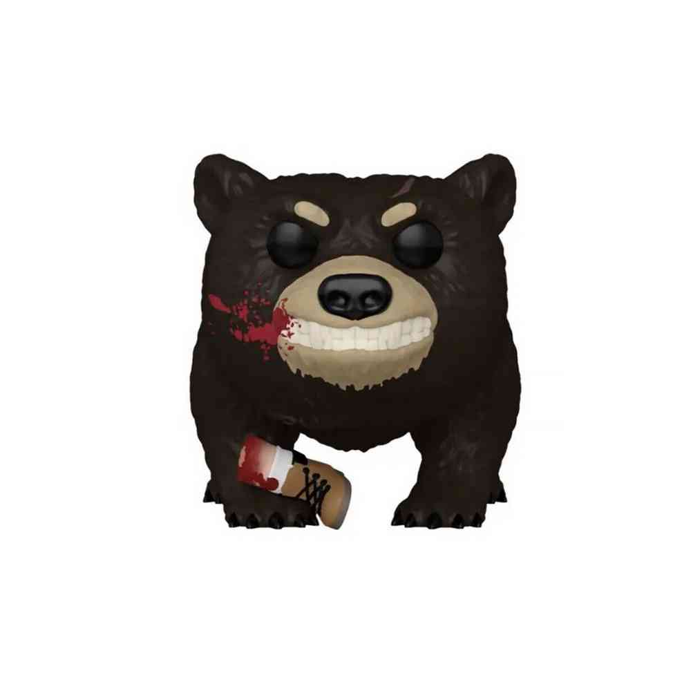 BOBBLE FIGURE COCAINE BEAR POP! - BEAR WITH LEG 