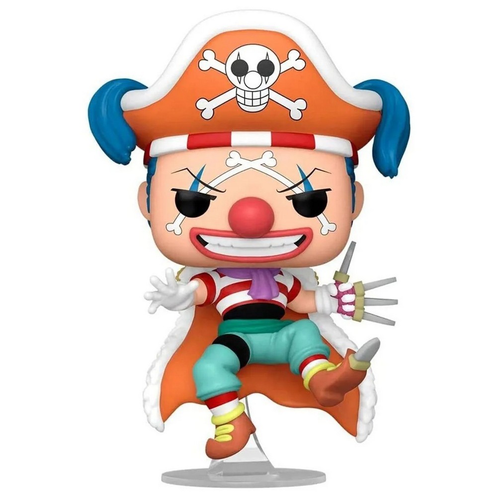 BOBBLE FIGURE ANIME - ONE PIECE POP! - BUGGY THE CLOWN 10CM 