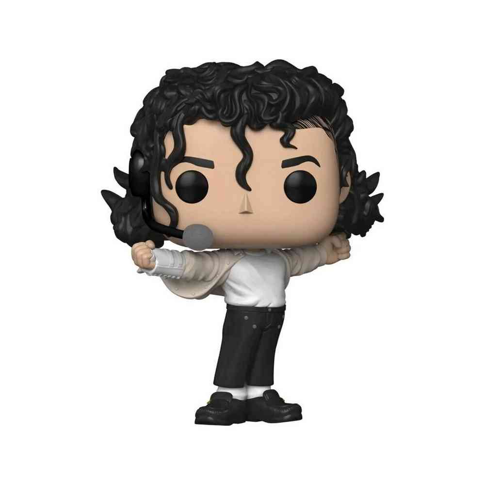 BOBBLE FIGURE ROCKS POP! - MICHAEL JACKSON (SUPERBOWL) 