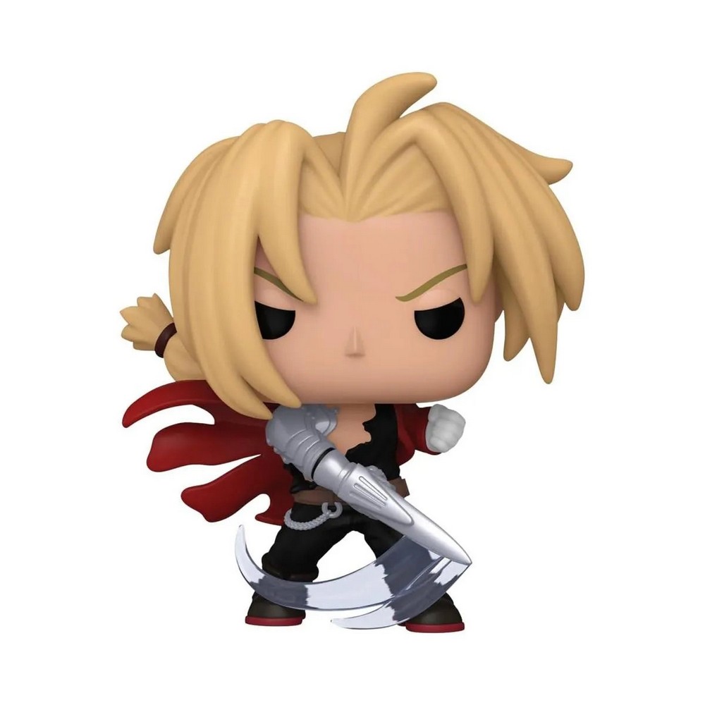 BOBBLE FIGURE ANIME - FULLMETAL ALCHEMIST BROTHERHOOD POP! - EDWARD ELRIC WITH B 