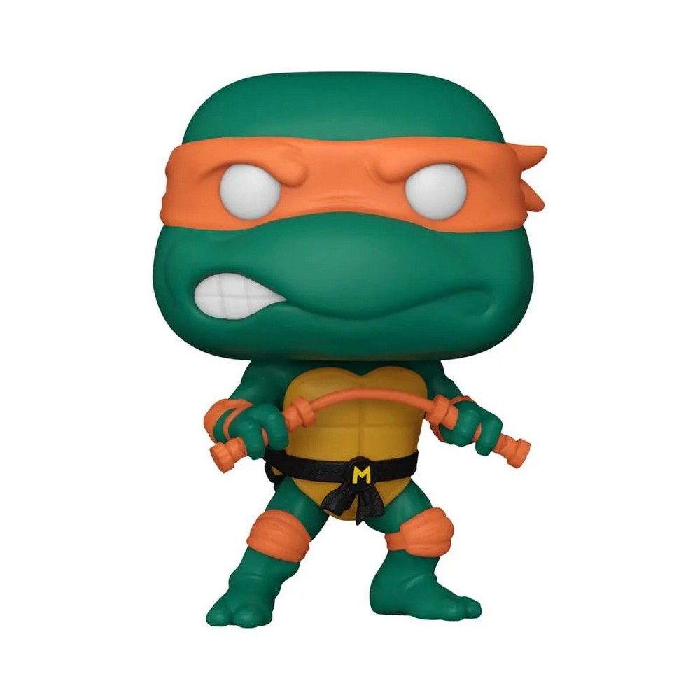 BOBBLE FIGURE TELEVISION - TEENAGE MUTANT NINJA TURTLES POP! - MICHELANGELO 