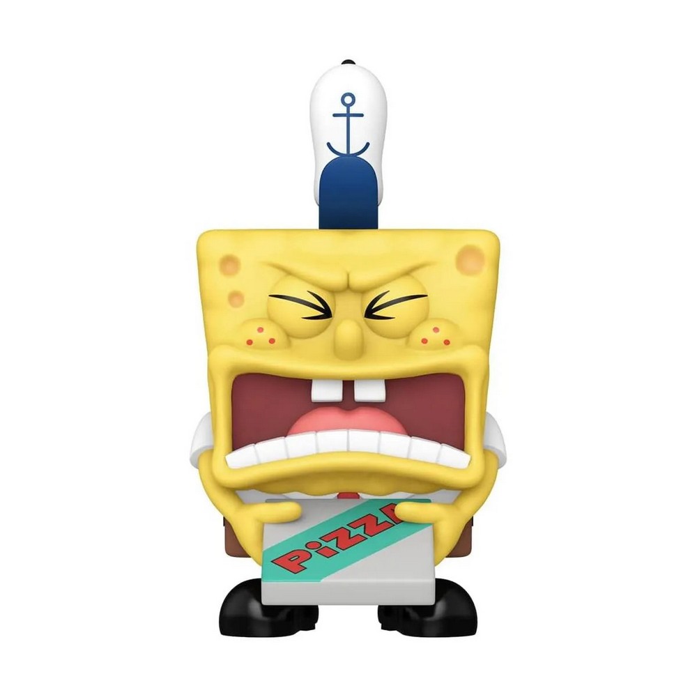 BOBBLE FIGURE ANIMATION - SPONGEBOB SQUAREPANTS POP! - KRUSTY KRAB PIZZA SPONGEB 