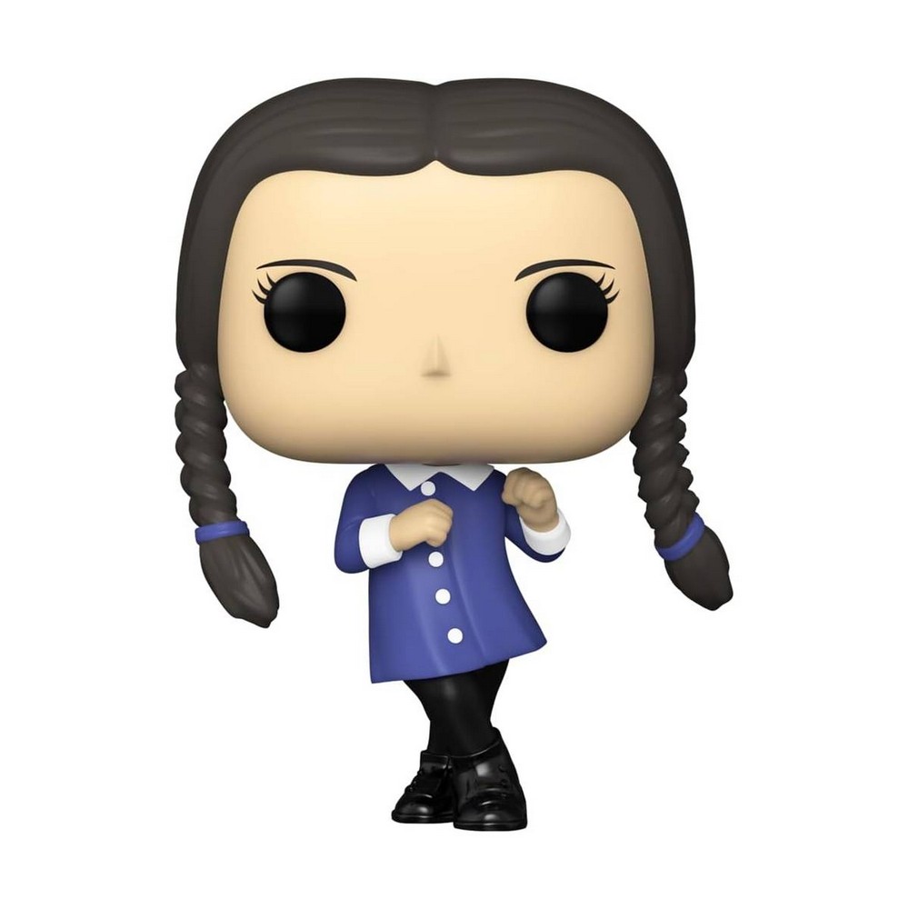 BOBBLE FIGURE TELEVISON - ADDAMS FAMILY CLASSIC POP! - WEDNESDAY ADDAMS 