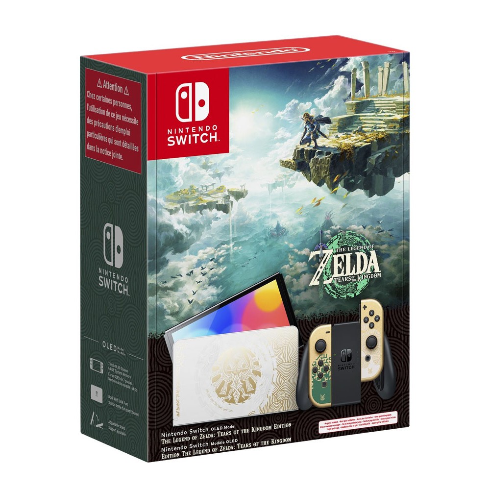 KONZOLA NINTENDO SWITCH OLED THE LEGEND OF ZELDA - TEARS OF THE KINGDOM EDITION 