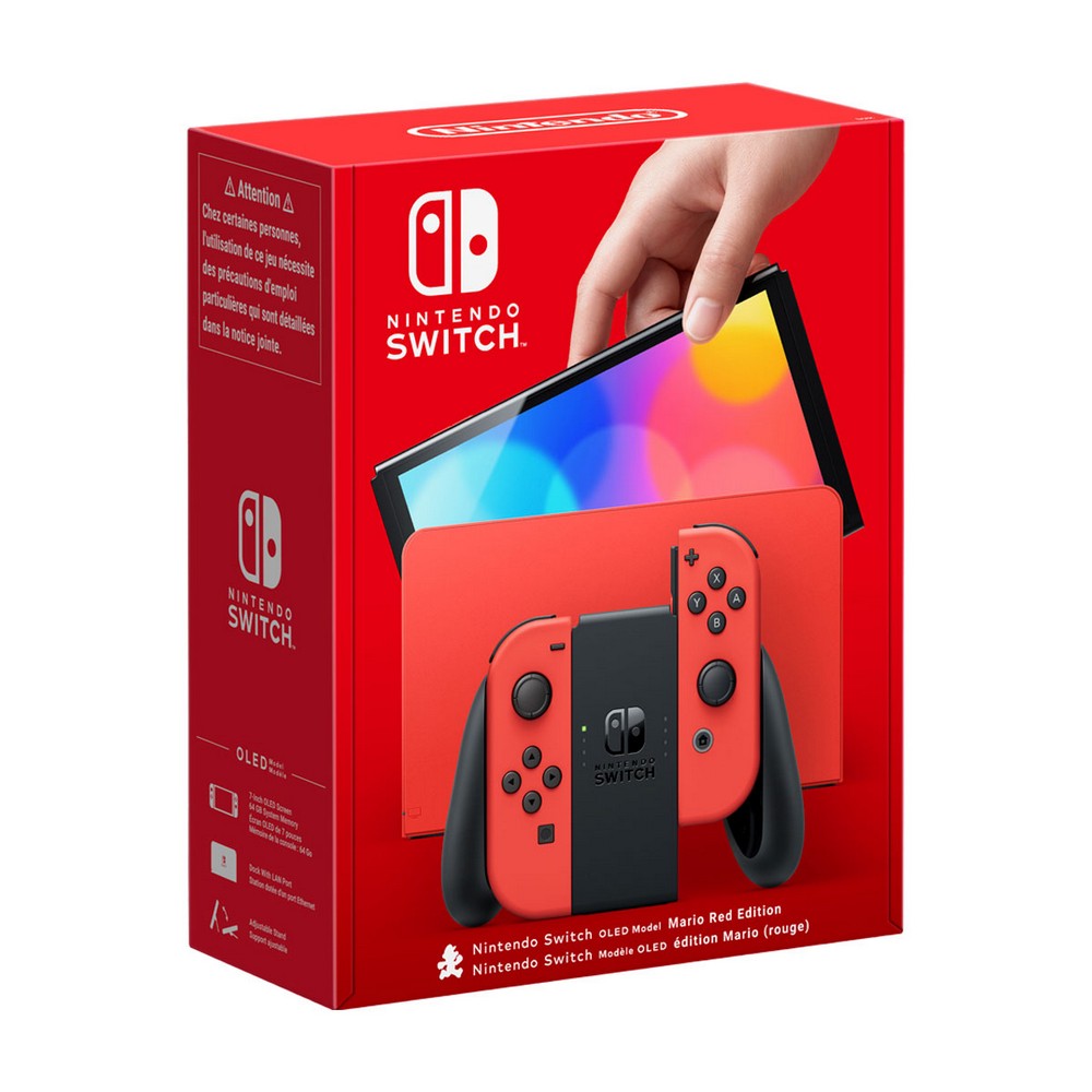 KONZOLA NINTENDO SWITCH OLED - MARIO RED EDITION 