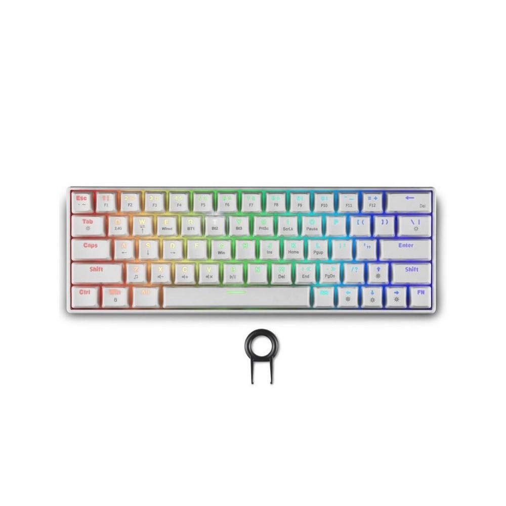 TASTATURA SPARTAN GEAR PEGASUS 2 RGB WIRELESS - WHITE 