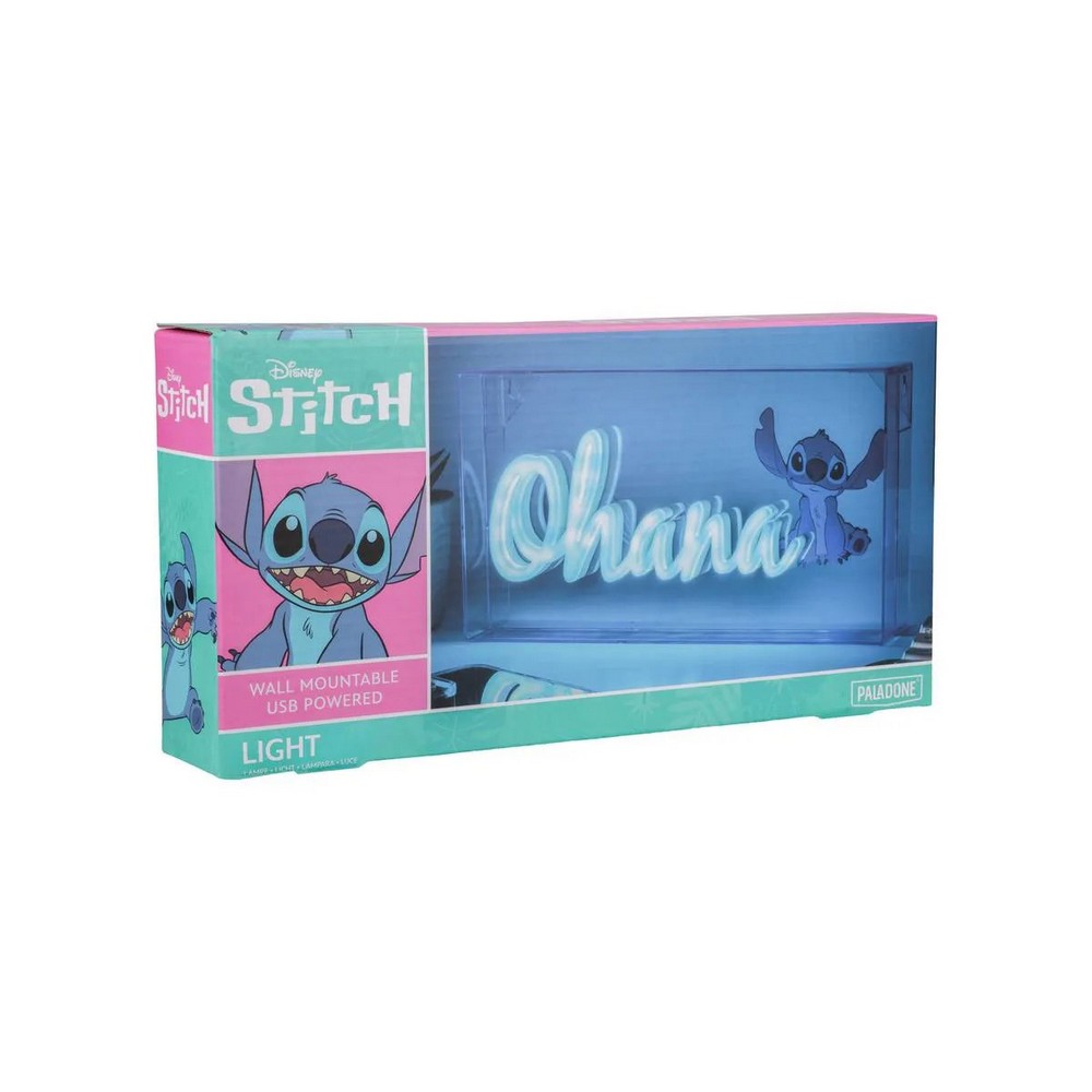 LAMPA PALADONE DISNEY - STITCH OHANA LED NEON LIGHT 