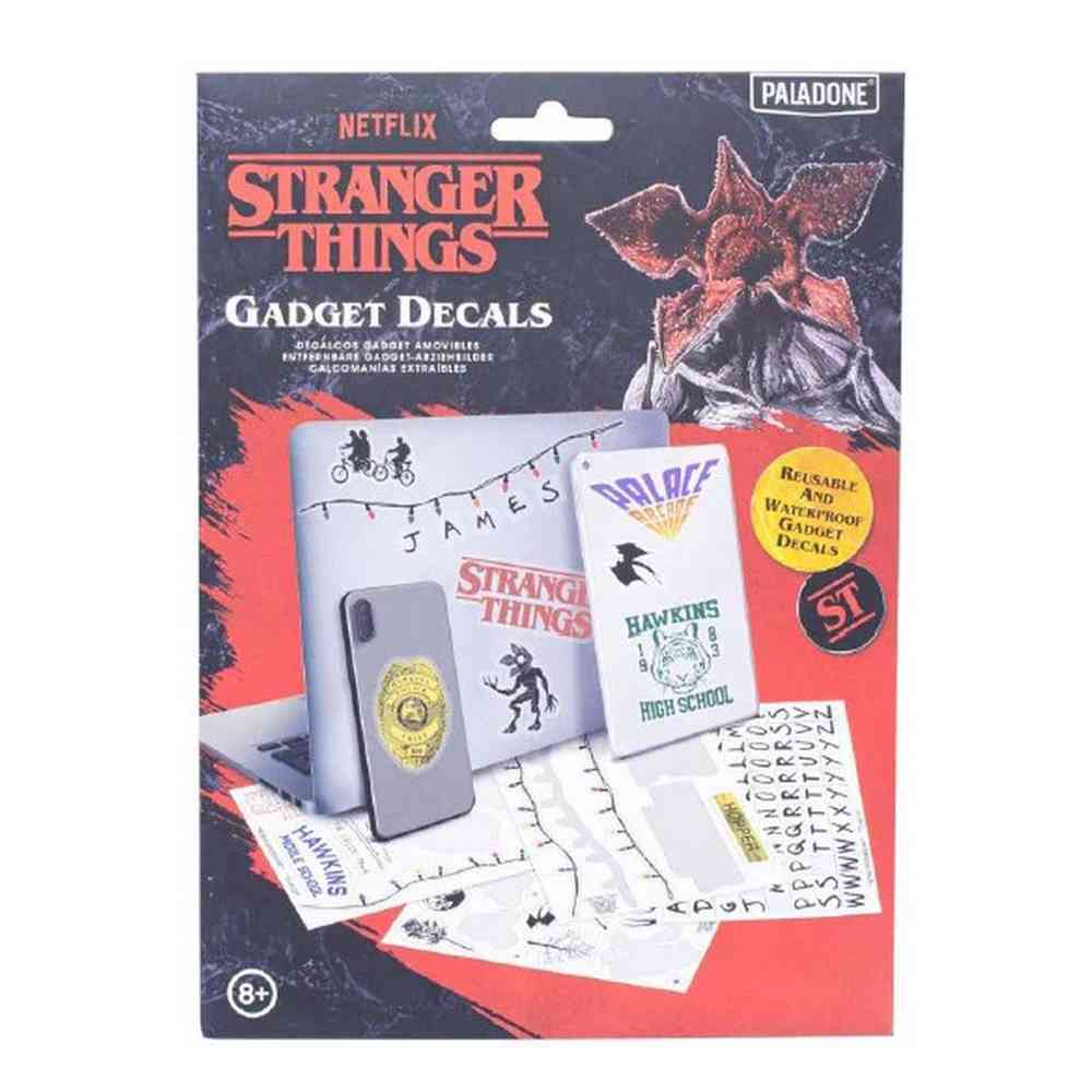 NALEPNICE PALADONE - STRANGER THINGS - GADGET DECALS 