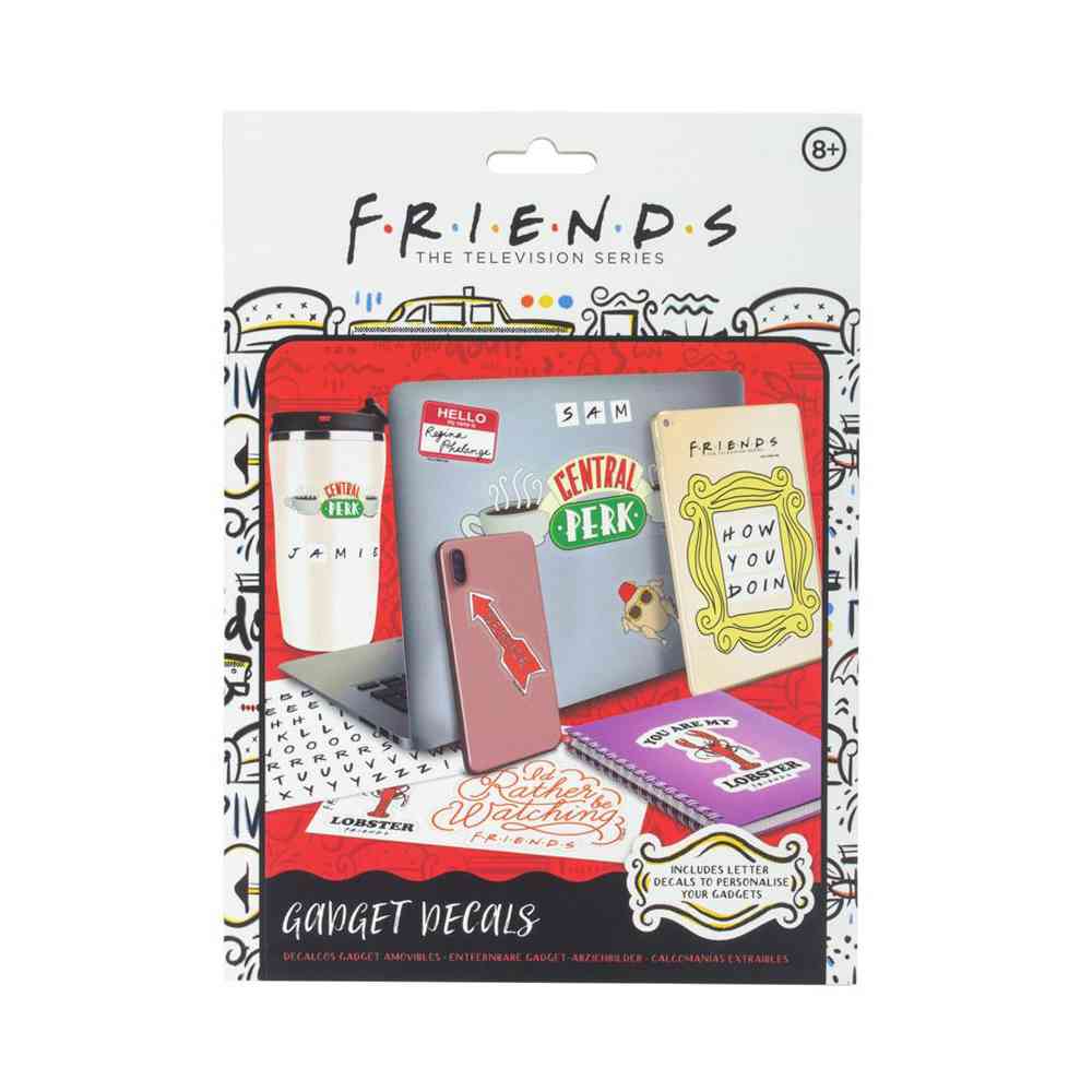NALEPNICE PALADONE - FRIENDS - GADGET DECALS 