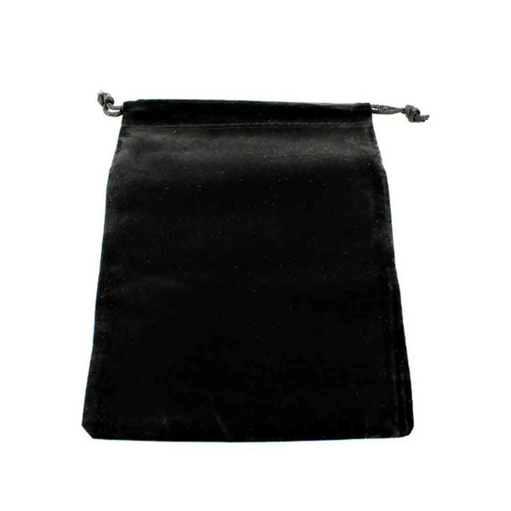 DICE BAG CHESSEX - SUEDECLOTH L - BLACK 