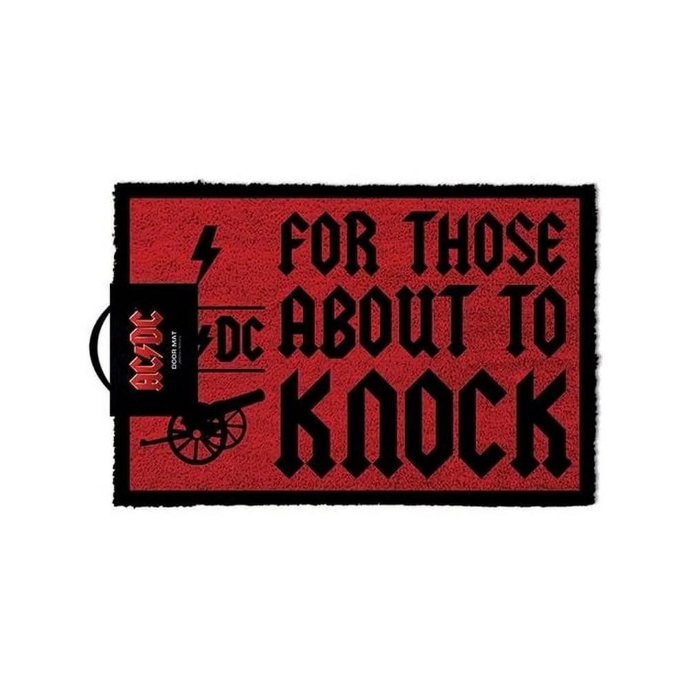 OTIRAČ AC/DC - FOR THOSE WHO KNOCK - DOORMAT 